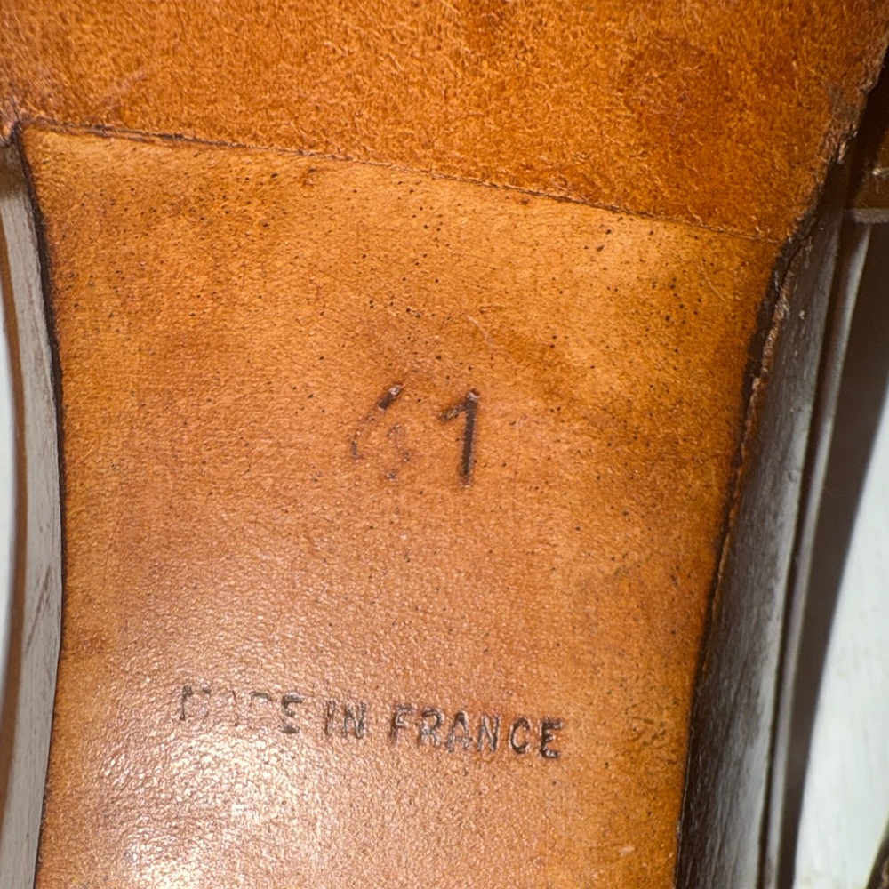 Louis Vuitton Brown and Tan vintage Sandals - Picture 12 of 15